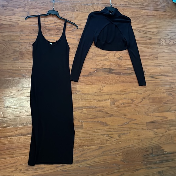 1. Anthropologie daily practice detachable sweater dress - Picture 2 of 7